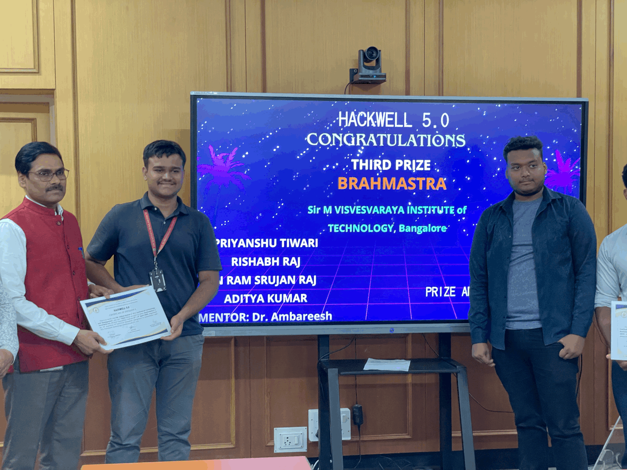 winner of Honneywell State Level